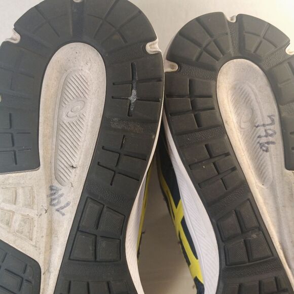 Asics Jolt 3 Women's Blue Yellow Mesh Running Shoe 6.5 - Picture 7 of 10